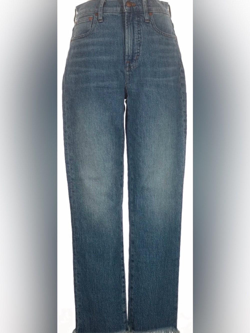 Madewell The Perfect Vintage Frayed Hem Jeans 26